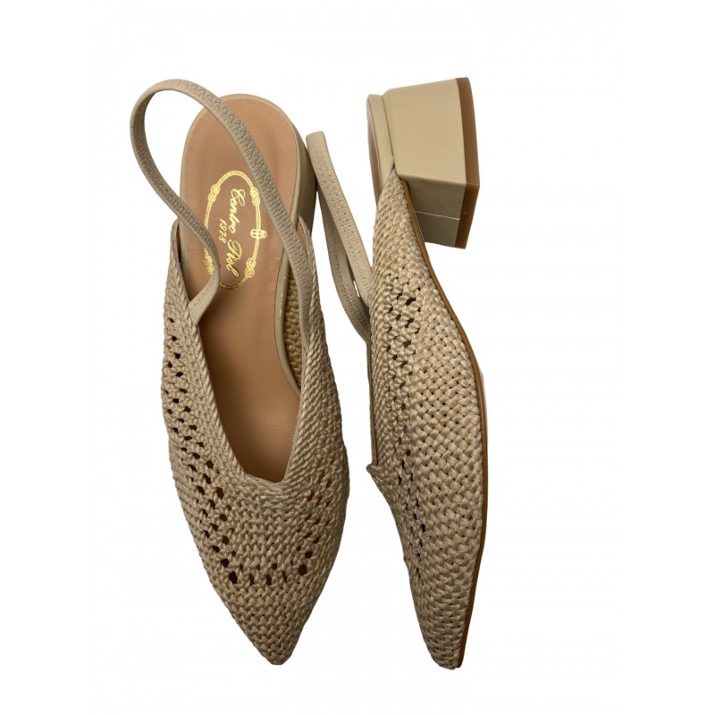 Zapato mujer Mariola macramé