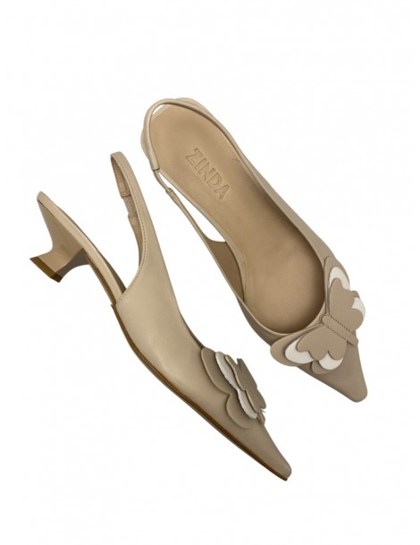 Zapato mujer Zinda piel mariposa