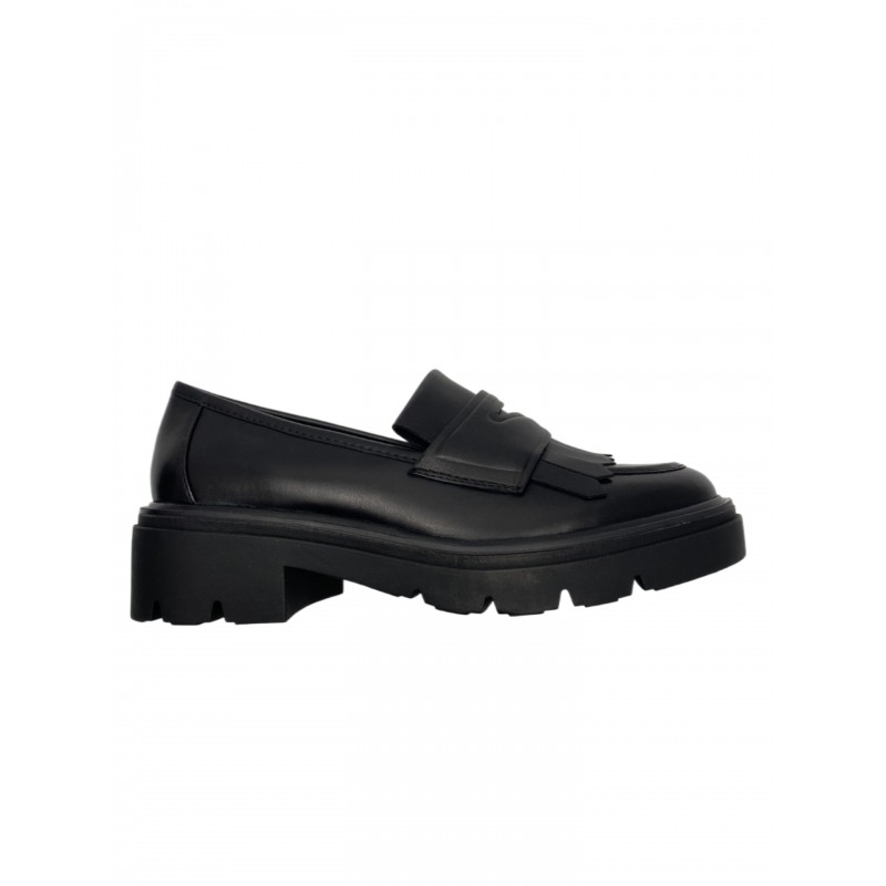 Mocasín Ginevra-01 piel negro