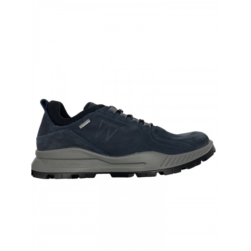 Deportivo nobuck Gore-Tex azul