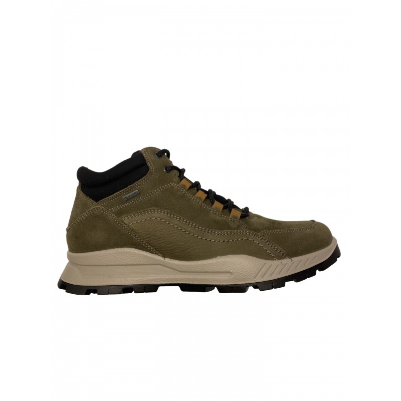 Bota nobuck Gore-Tex kaki