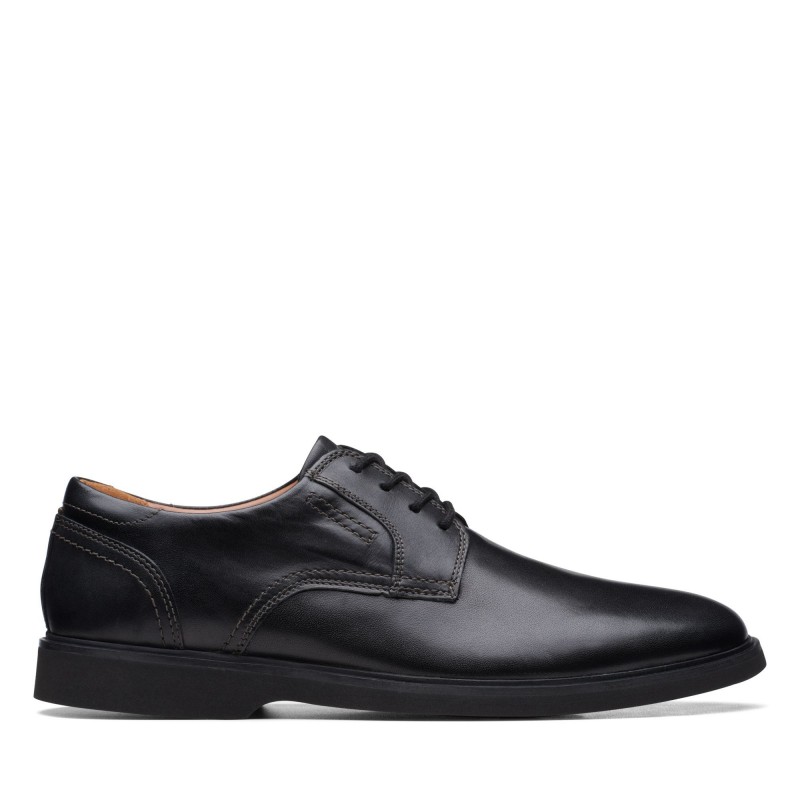 Zapato Malwood Lace piel negro